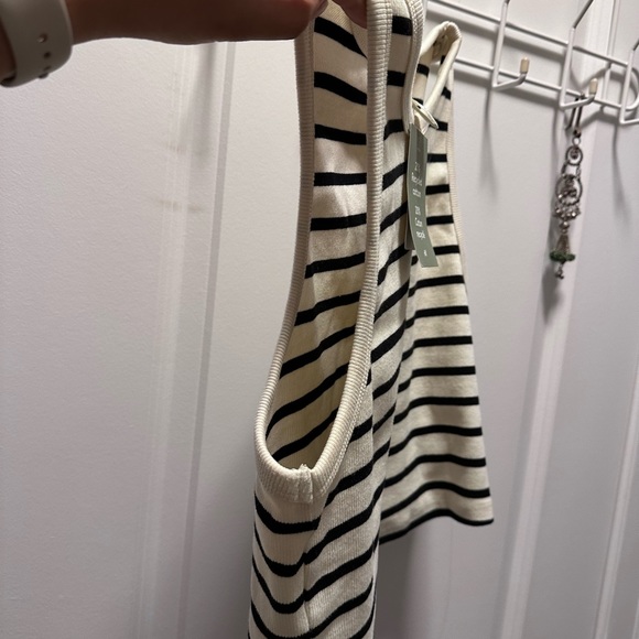 Crop striped tank top - Picture 5 of 7